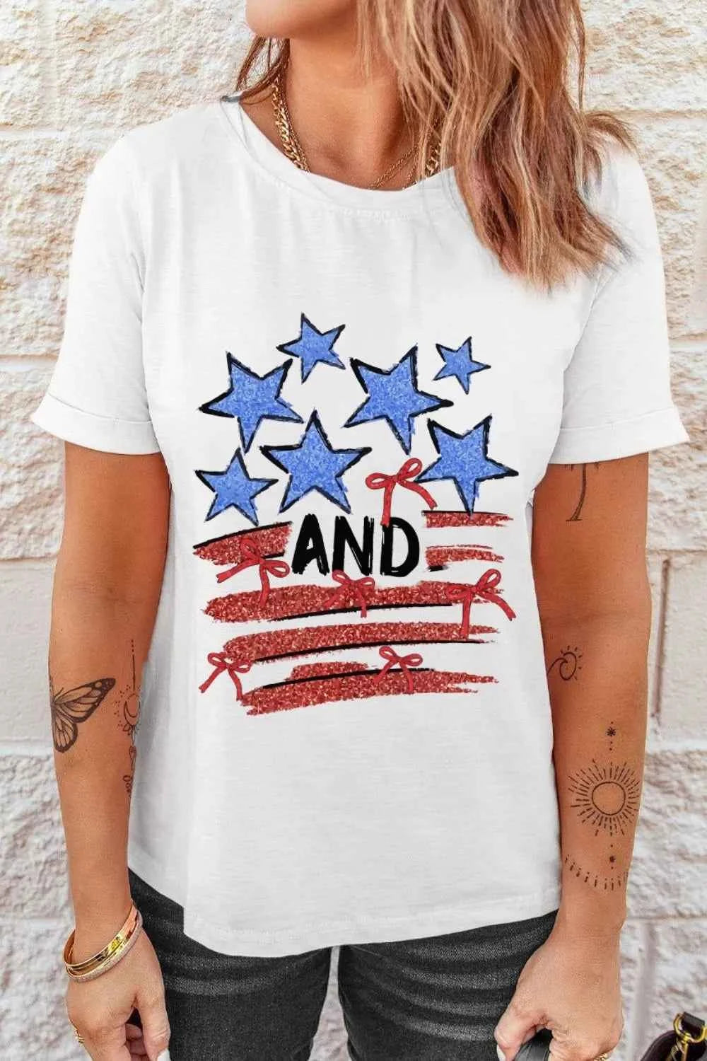 Americana graphic t-shirt — additional view 5