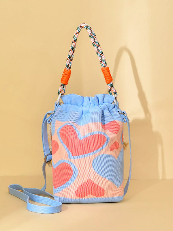 Drawstring bucket bag — additional view 4