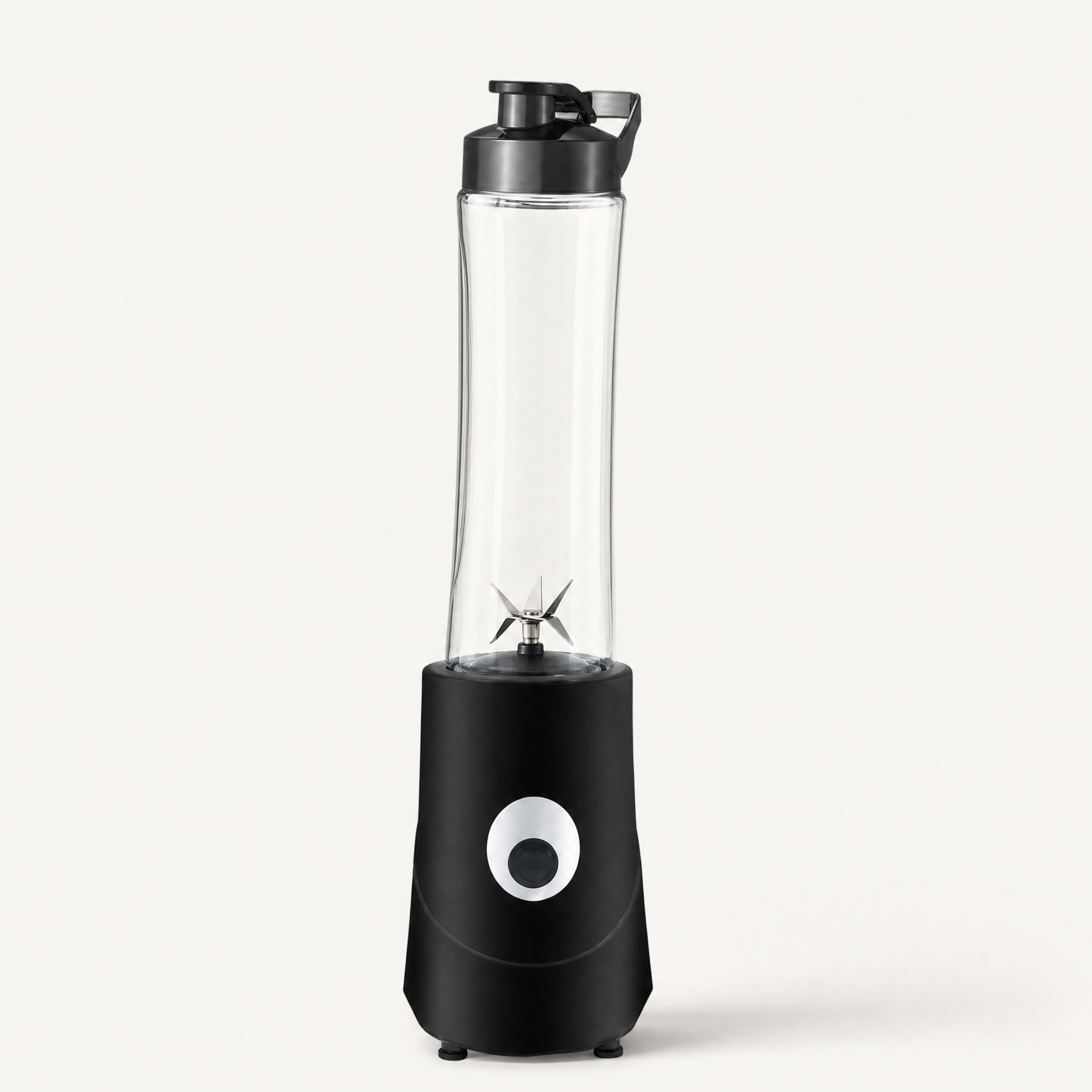 Portable Smoothie Blender 160W for On-the-Go Blending shown in a clear product image