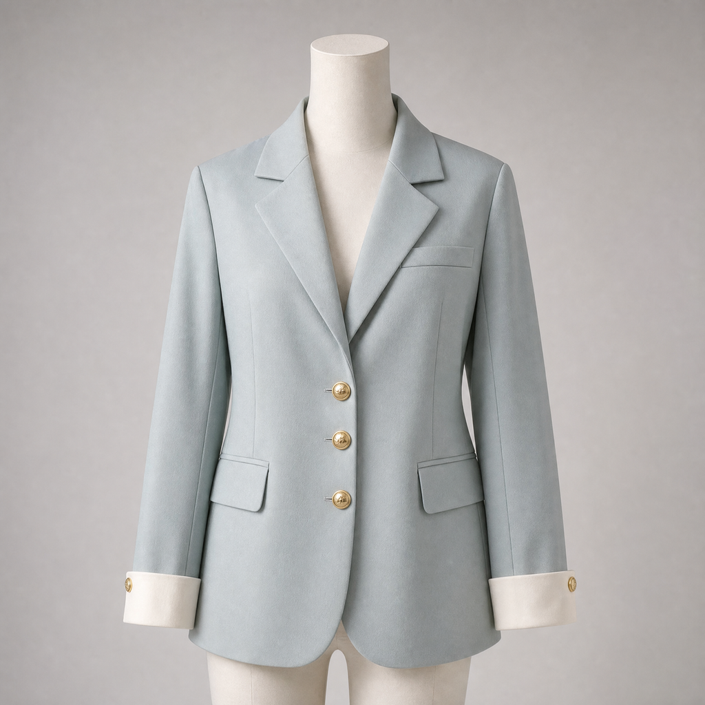 Casual Suit Jacket for Women, shown in a clear product image