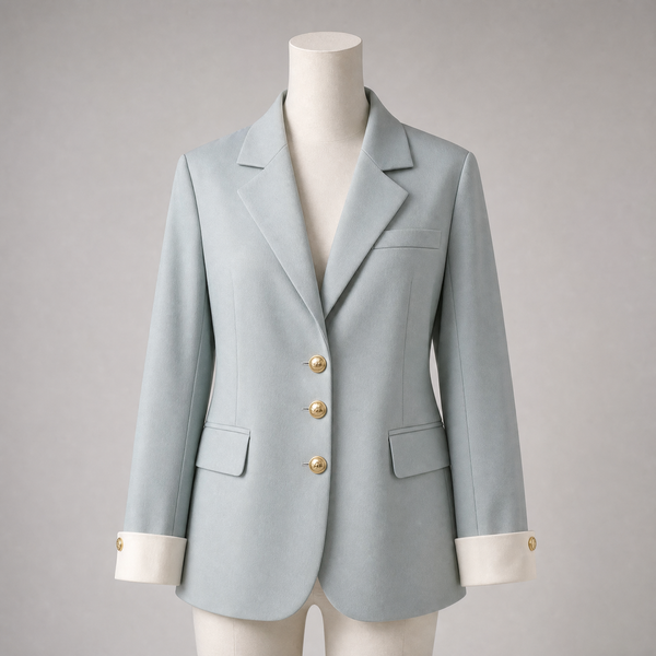 Casual Suit Jacket for Women, shown in a clear product image