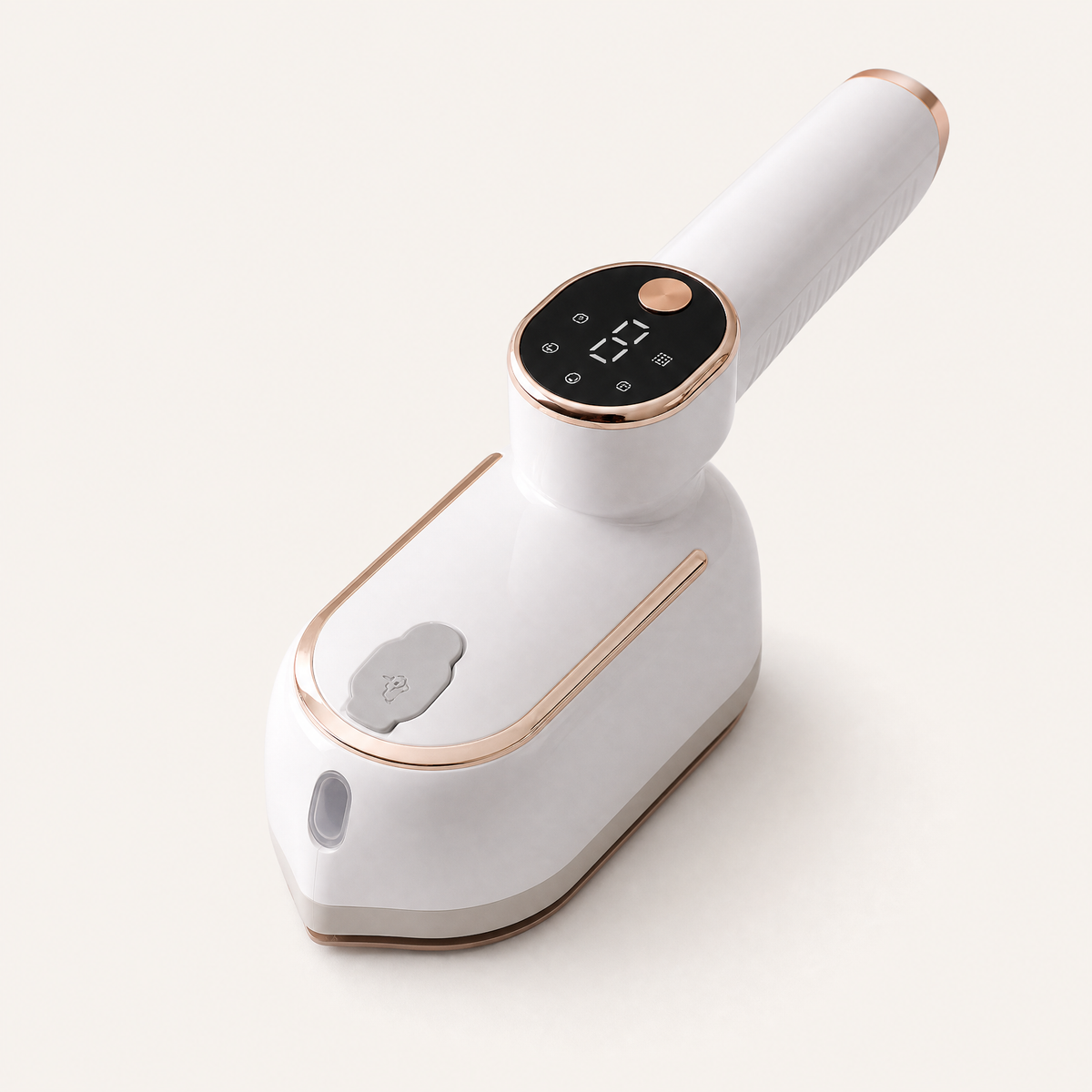 1200W Portable Garment Steamer for Quick and Easy Wrinkle Removal, angled product view