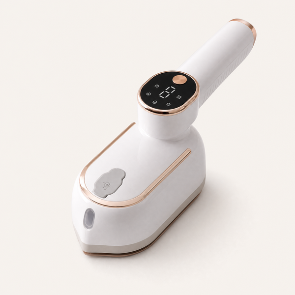1200W Portable Garment Steamer for Quick and Easy Wrinkle Removal, angled product view
