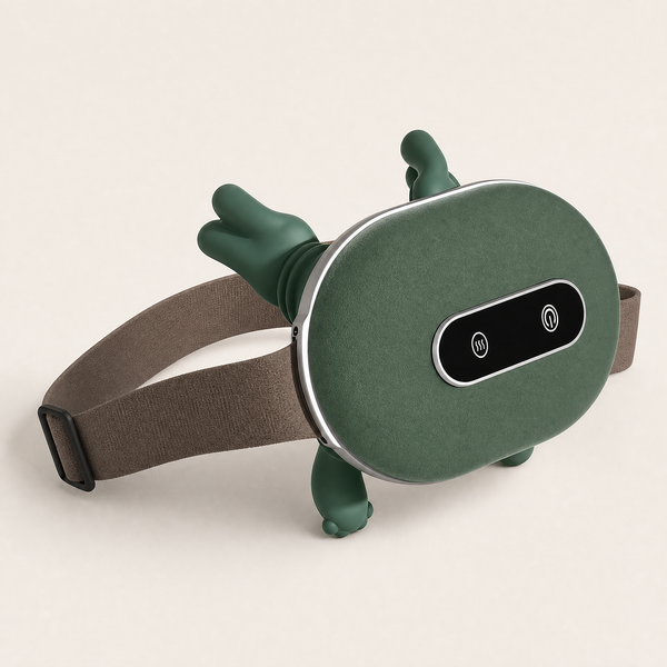 Wearable Neck & Shoulder Massager with Heat shown in a clear product image