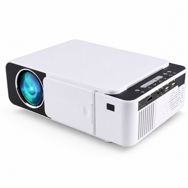 Home Cinema HD Projector for versatile Viewing Experience, front product view