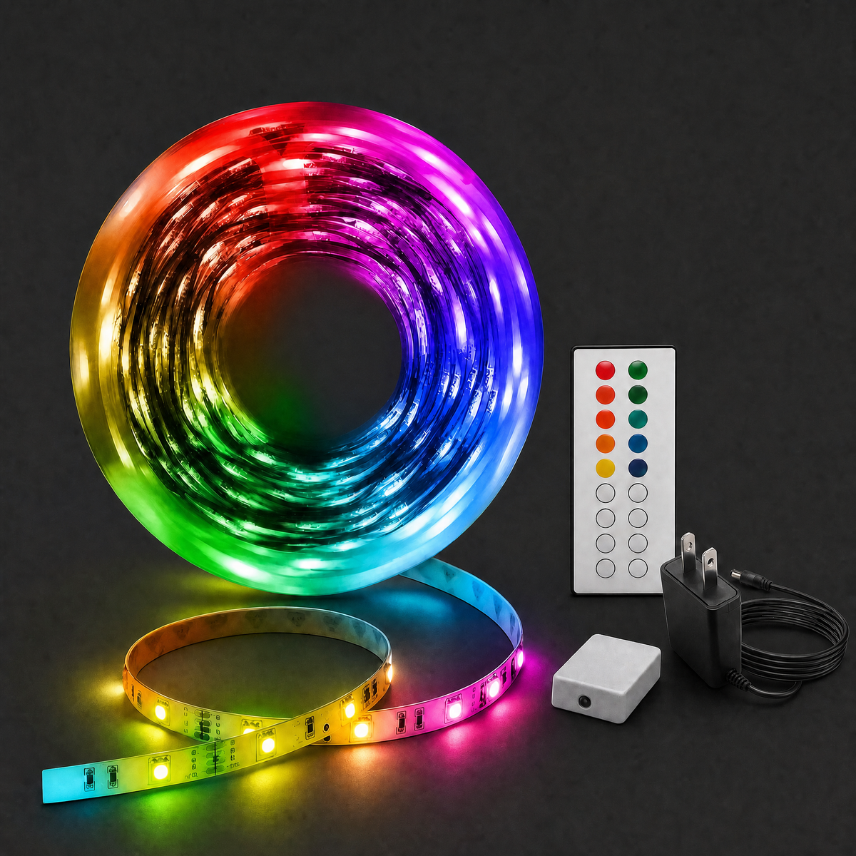 Smart RGB LED Strip Lights — Music Sync, App Control, 5–25m product image