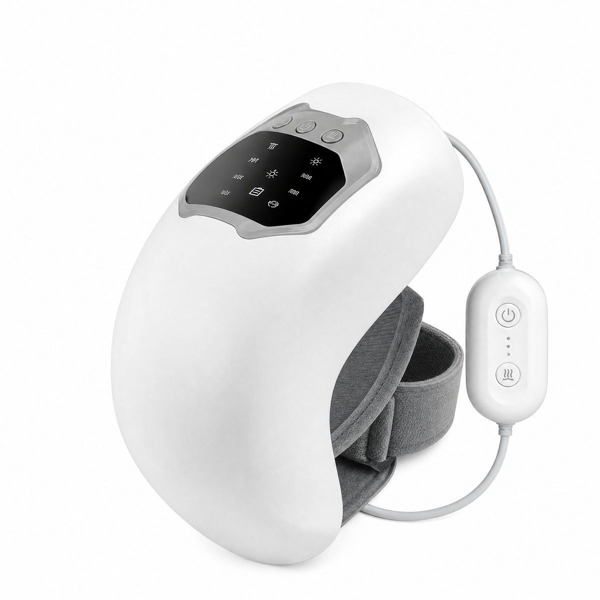 Heated Knee Massager Wrap with Vibration, front product view