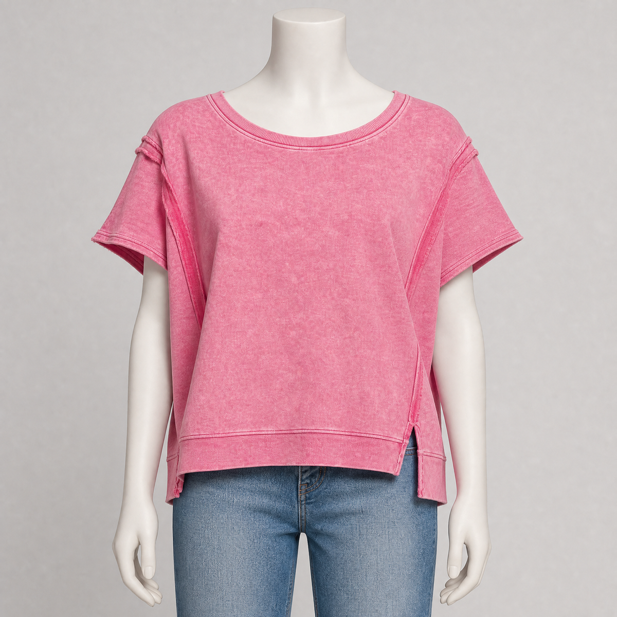 Chic Oversized French Terry Top product image