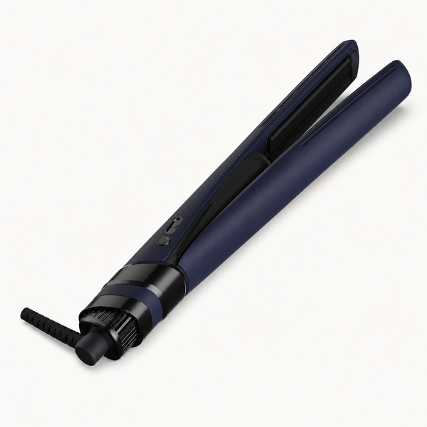 2-in-1 Hair Straightener and Curler - Dual Voltage, angled product view