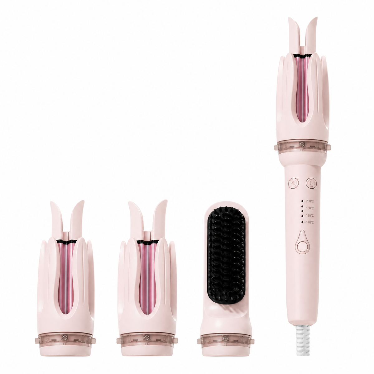 3-in-1 Curling Iron and Straightening Comb Set additional product view