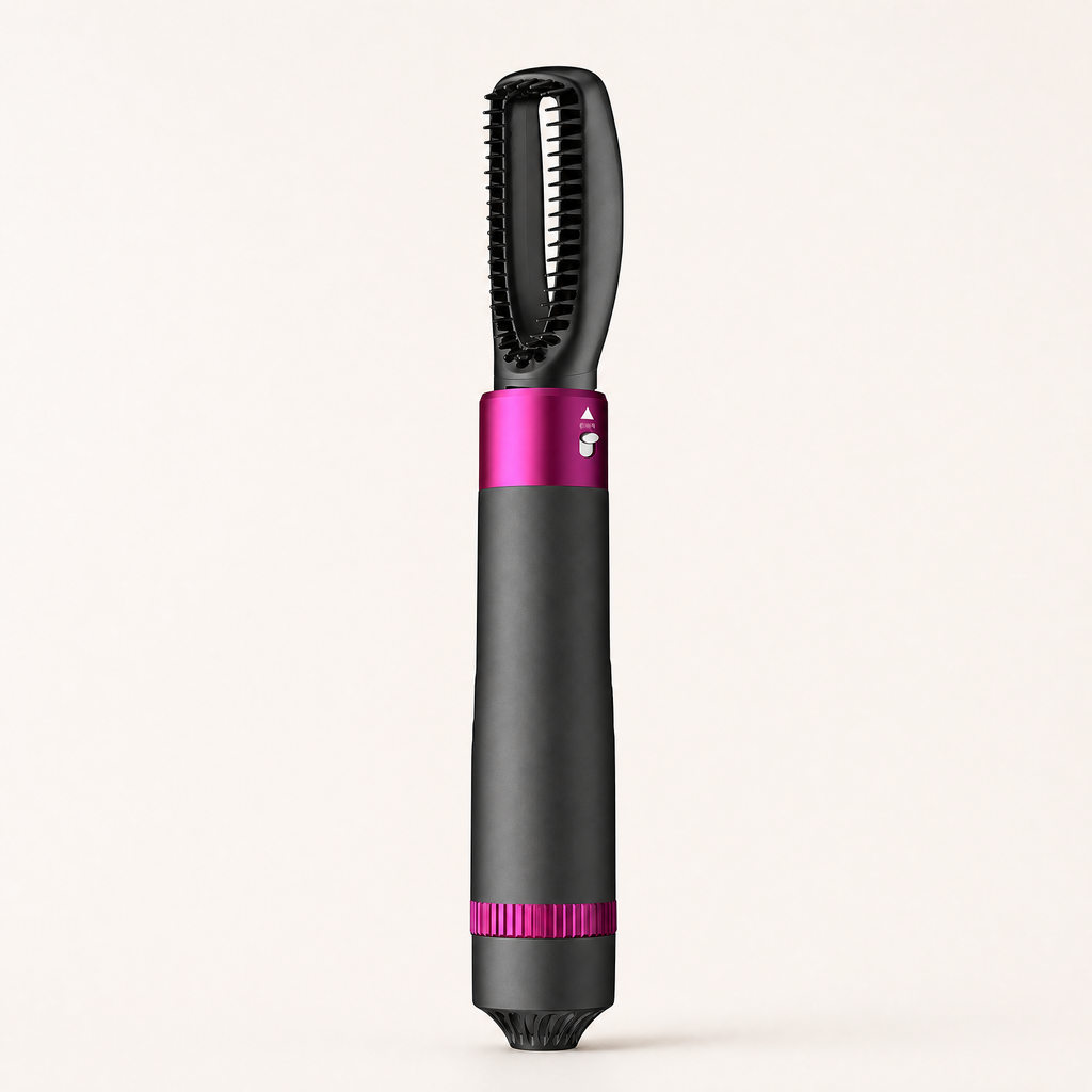 5-in-1 Hot Air Styling Comb with 3 Speed Settings, angled product view