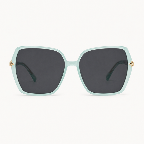 Polygon Square Sunglasses – TR90 Frame, shown in a clear product image