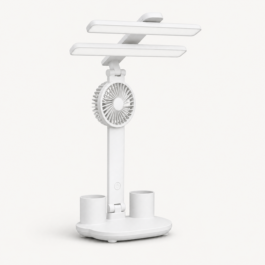 Adjustable LED Desk Lamp with Eye Protection, front product view