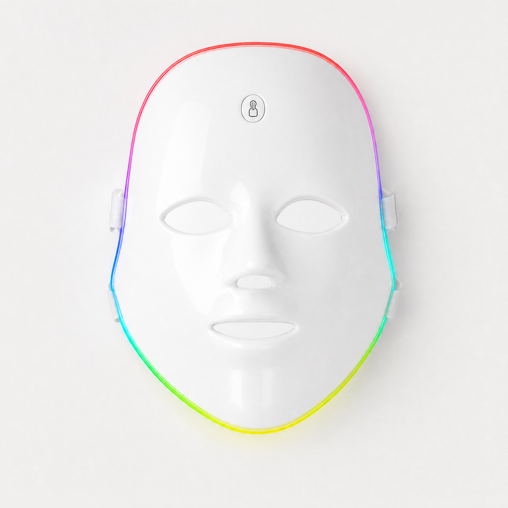 7-Color LED Face Mask, angled product view