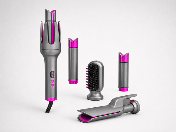 5-in-1 Multi-Style Hair Styler, front product view
