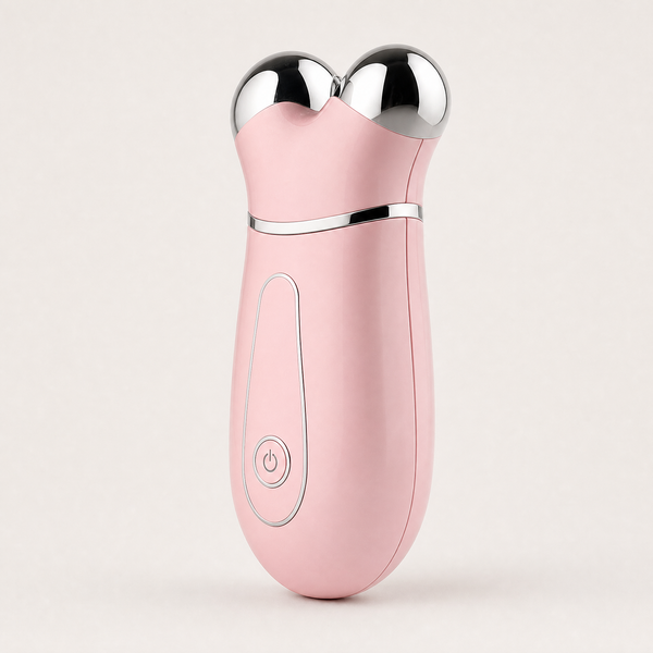 Facial Massager with Warmth (V-Shape) shown in a clear product image