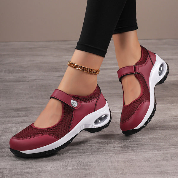 Slip-on sneakers on-foot styling