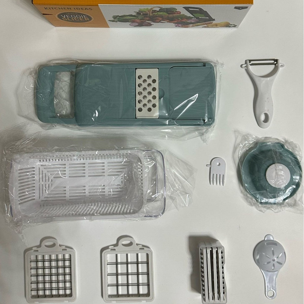 16-Piece Multifunctional Vegetable Chopper