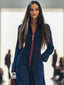 V-Neck Flap-Pocket Slim Jumpsuit – view 4