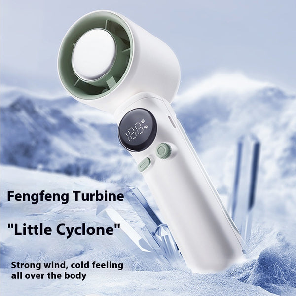 USB Handheld Turbo Fan, front product view