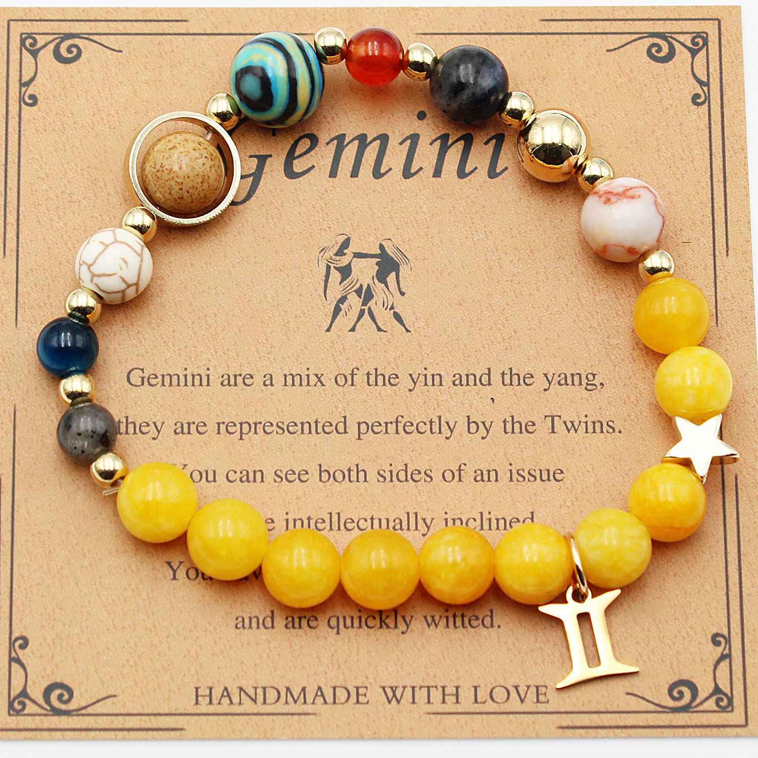 Magic of Eight Planets Jewelry Bracelet-Fashion-Splashis-Color:Gemini Topaz-Splashis