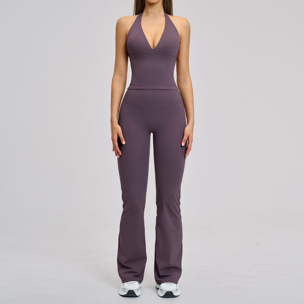 Women's Brushed Flared Yoga Set — product image 5