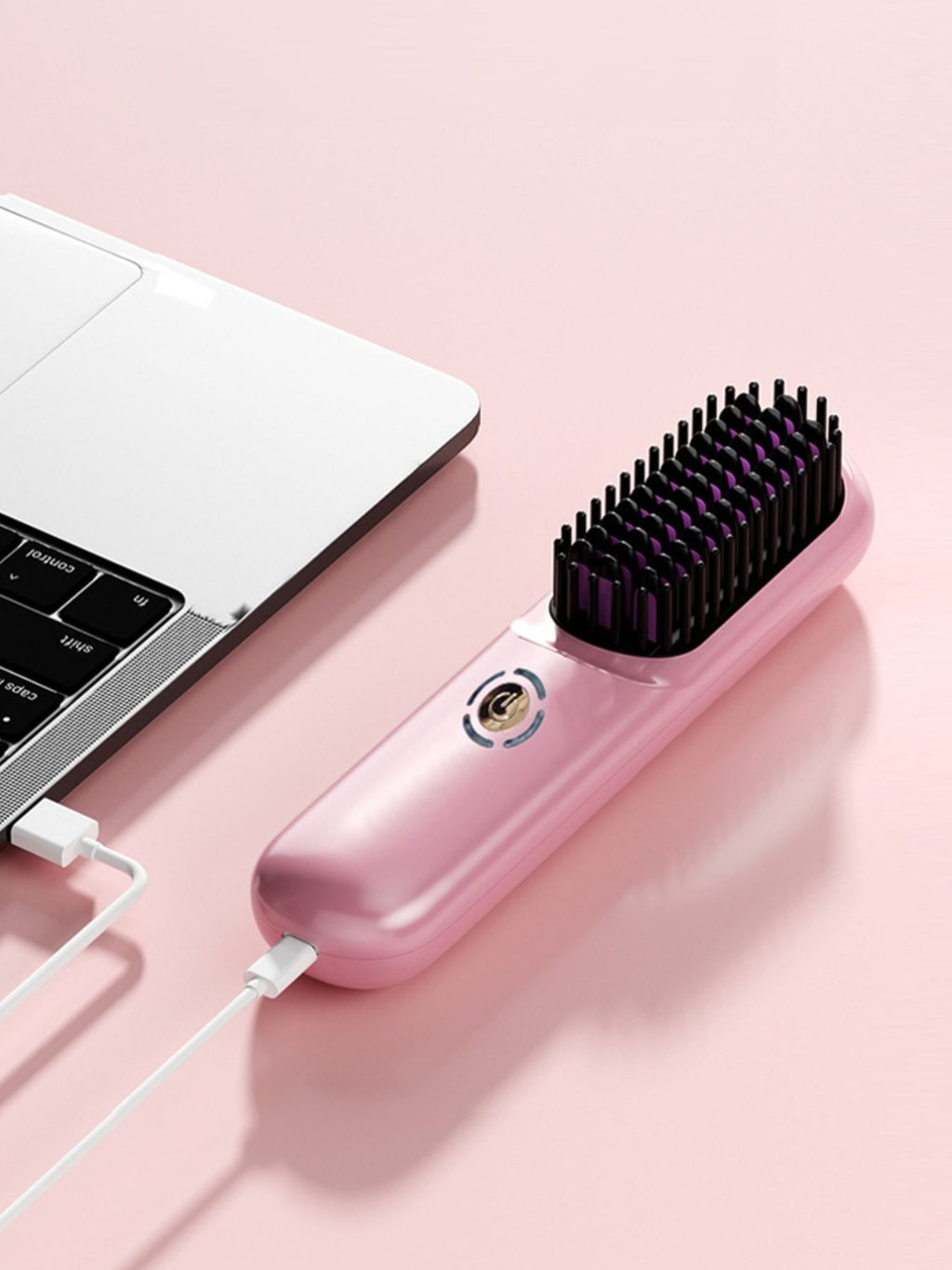 Portable heated straightening comb — additional view 8