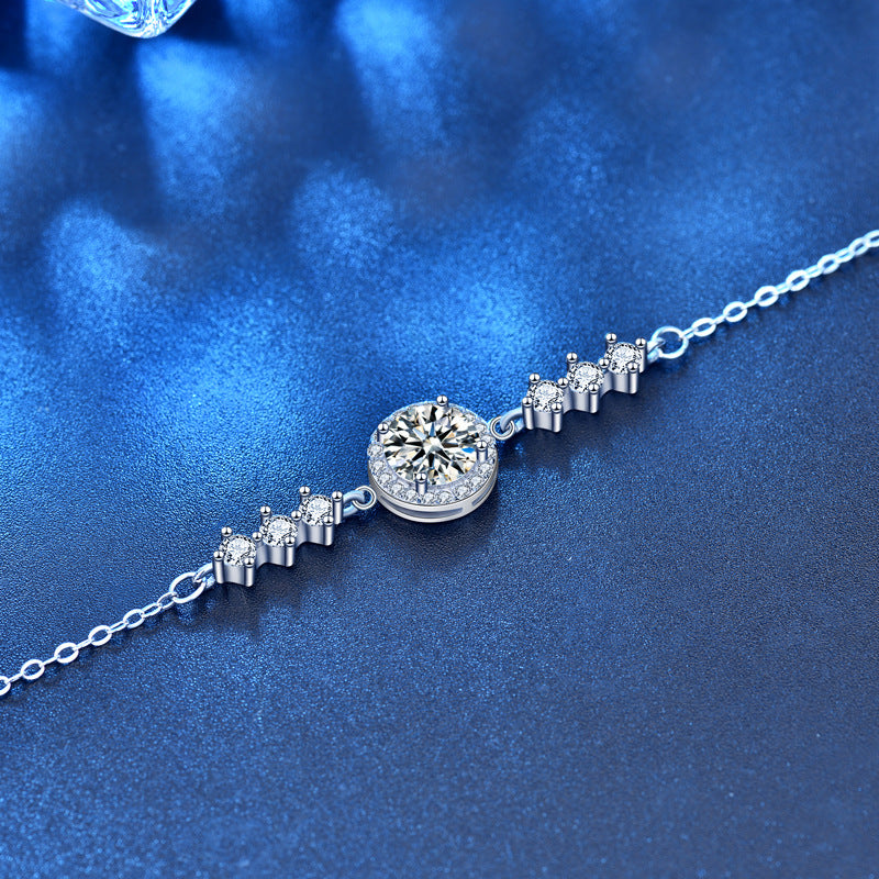 Product detail photo of Women's Starry Simple Moissanite Bracelet, Bracelets