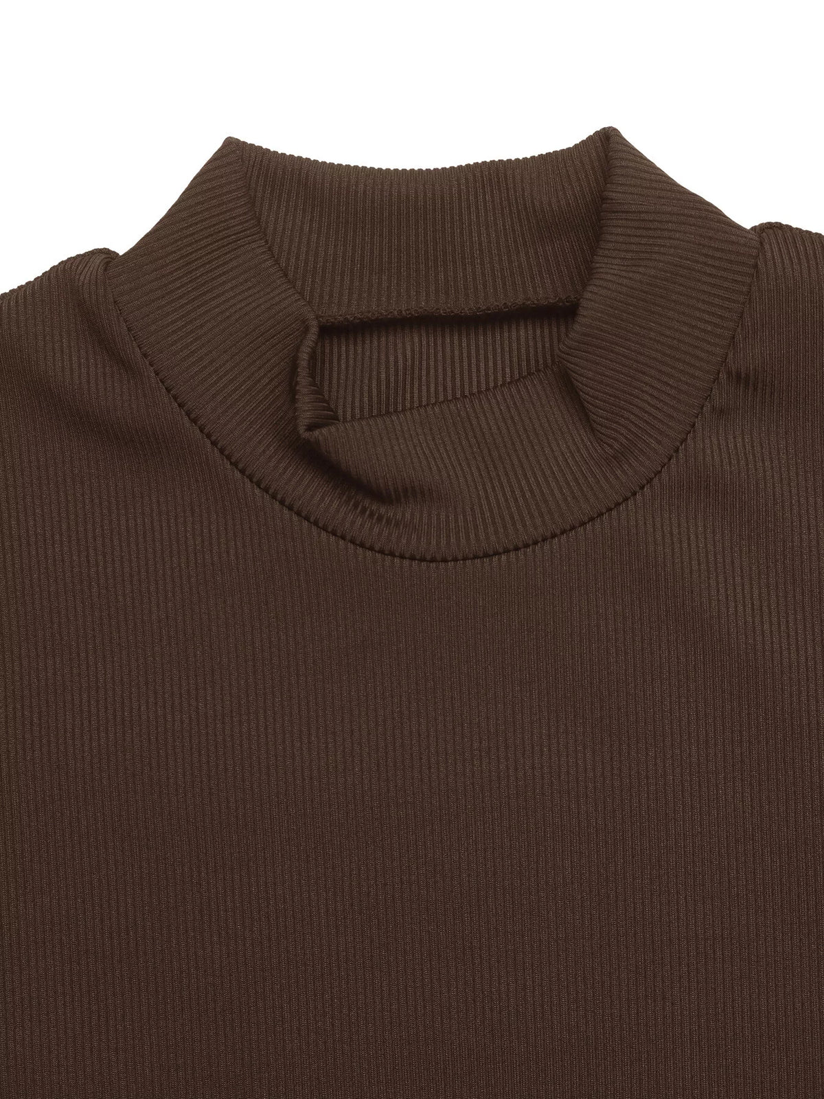 Mock Neck Long Sleeve Midi Dress, alternate product view