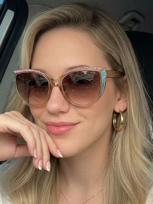 Glitter Cat-Eye Tinted Sunglasses — product image 2