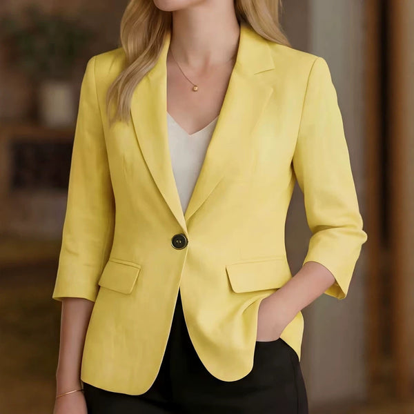 Elegant casual blazer, back view