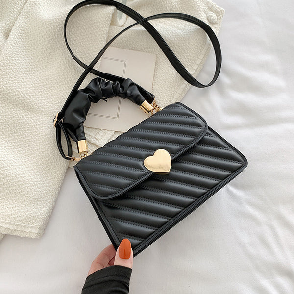 Love Heart Chain Shoulder Bag - PU Leather Handbag for Women, product view 9