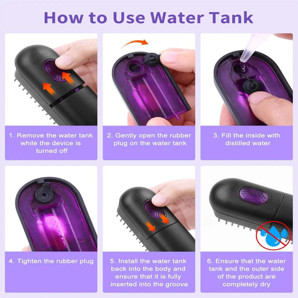 Steam hair straightener — additional view 4