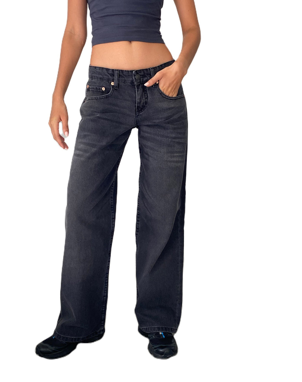 Straight jeans full length