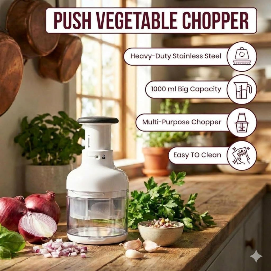 Manual Vegetable & Garlic Chopper — product image 4