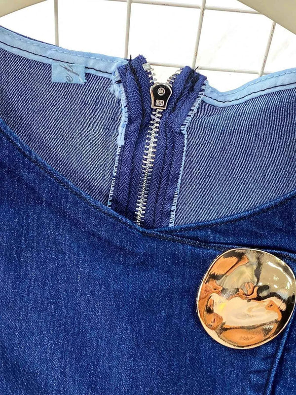 Trendy Flare Jeans and Vest Set view 5