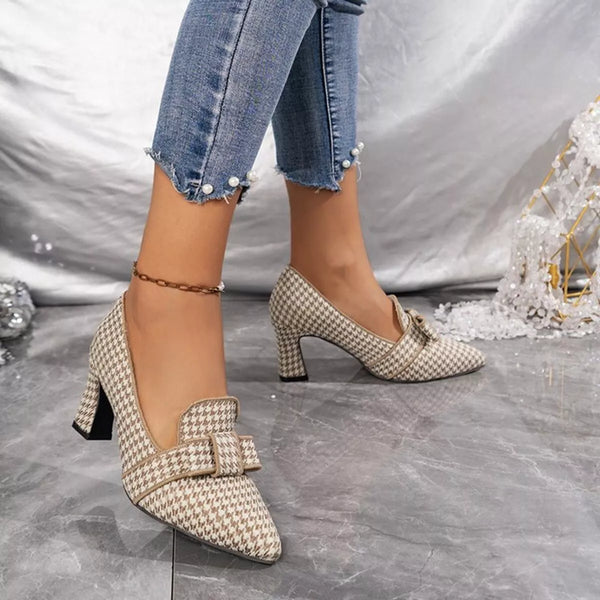 Point toe block heel pumps — additional view 6