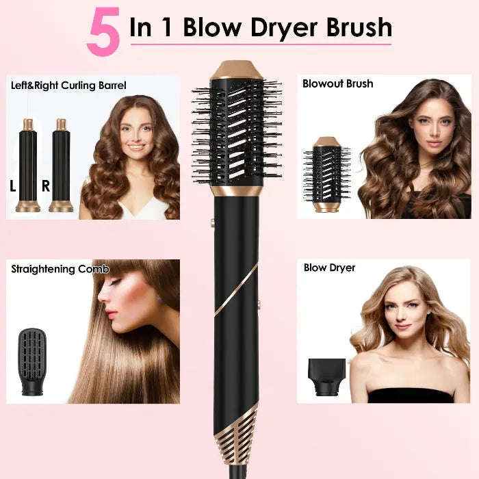 Multi-attachment air styler — primary view