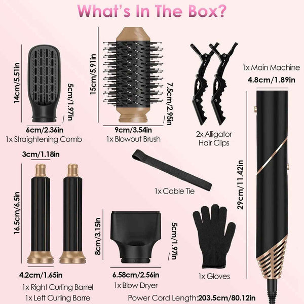 Multi-attachment air styler — additional view 11
