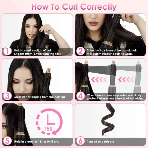 Multi-attachment air styler — additional view 7