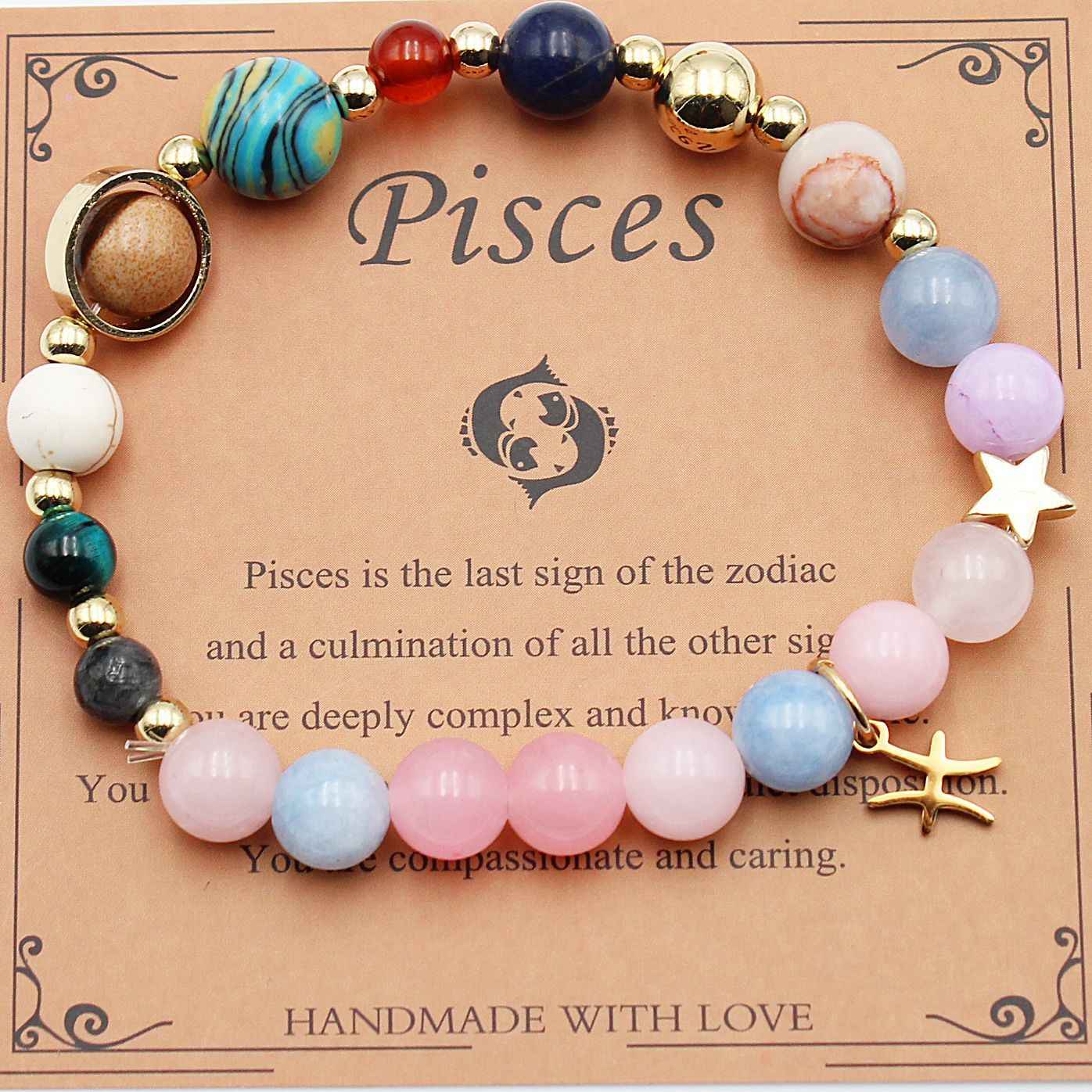 Eight planets beaded bracelet — additional view 7