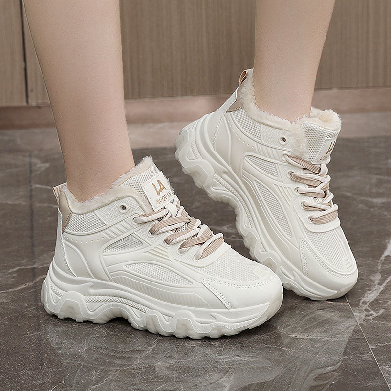 Lace-Up High-Top Winter Snow Boots additional product view