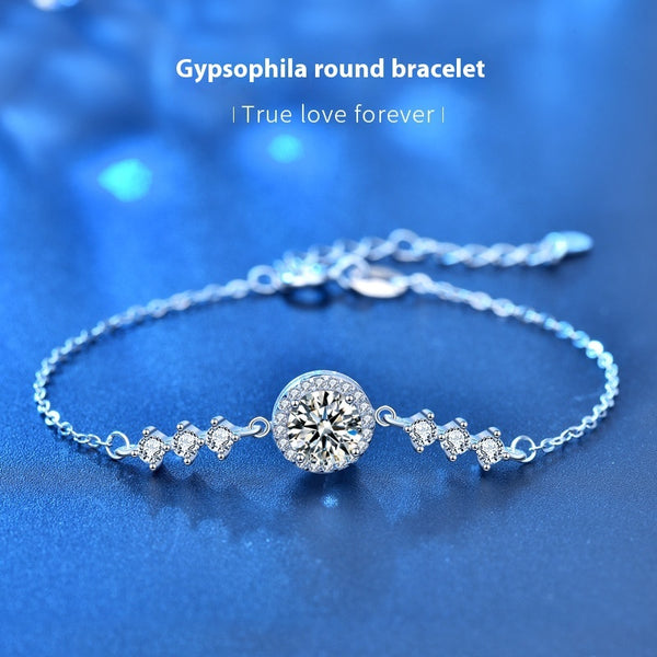 Main product photo of Women's Starry Simple Moissanite Bracelet, Bracelets