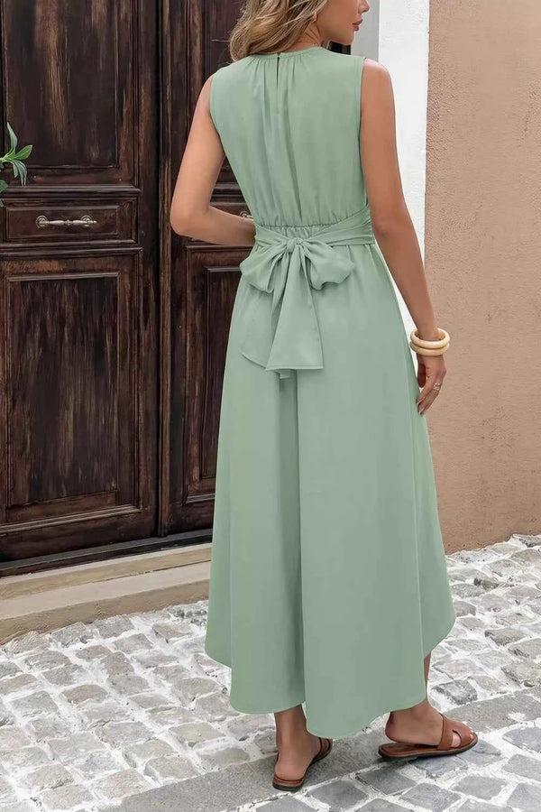 Sleeveless high-low dress — additional view 5