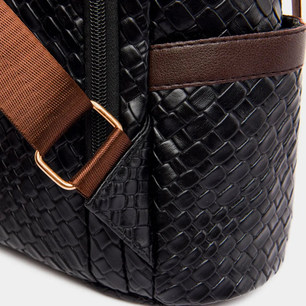 Large PU Leather Backpack — product image 4