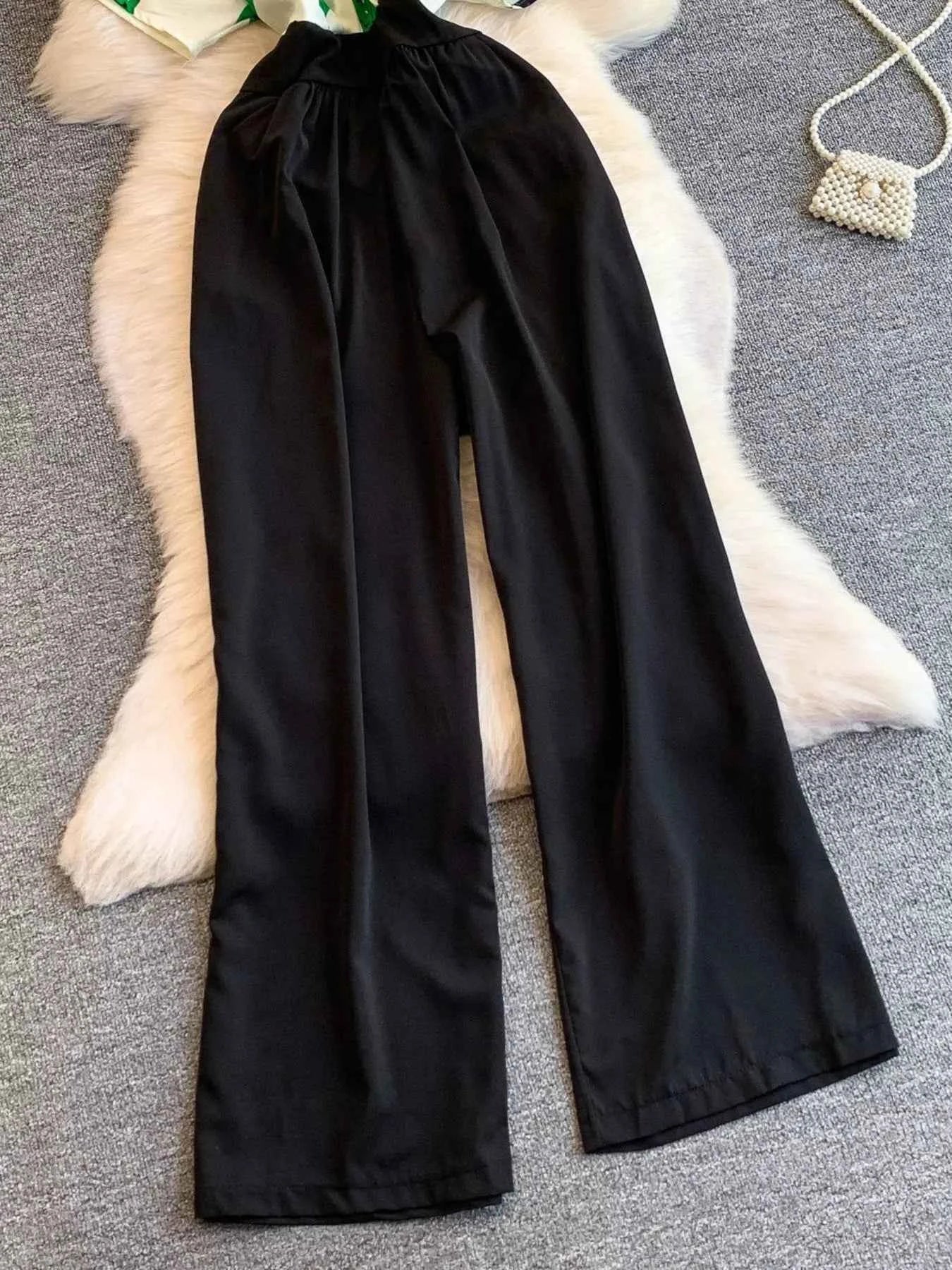 Versatile Pocketed Casual Jumpsuit-Jumpsuit-Splashis-Splashis