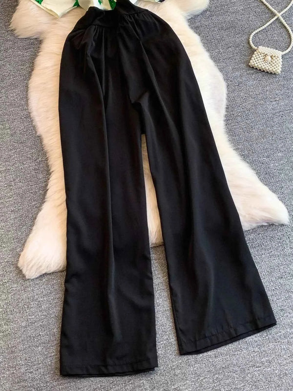 Versatile Pocketed Casual Jumpsuit-Jumpsuit-Splashis-Splashis
