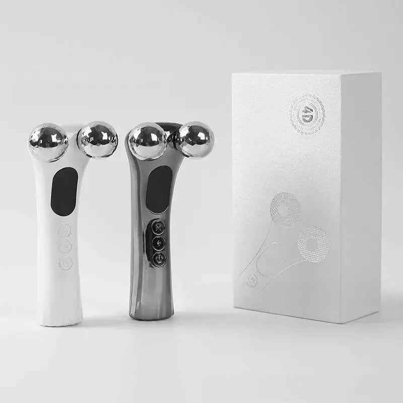4D Roller Facial Massager, side product view