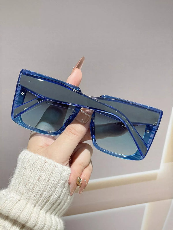 Oversized gradient square sunglasses — additional view 4