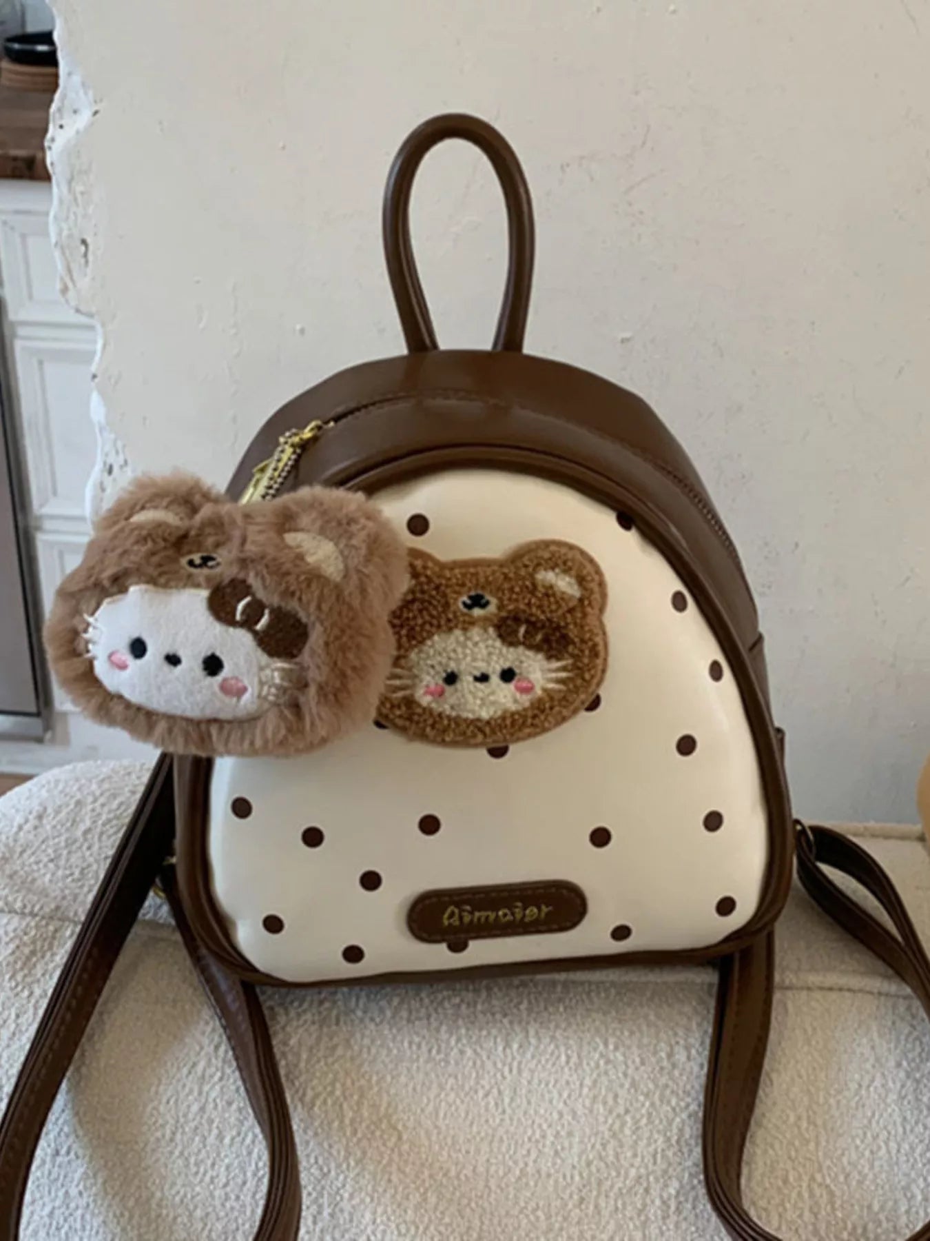 Mini Cartoon Bear Backpack — product image 3